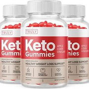 3-Truly Keto ACV Gummies, Weight Loss, Fat Burner, Appetite Suppressant