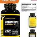 Yohimbine HCl 2.5mg, 270 Capsules - Premium Supplement, Boosts Performance, Z...