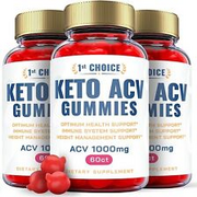 1st Choice Keto Gummies - 1st Choice Keto ACV Gummies For Weight Loss (3 Pack)