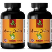 Weight Loss PIlls - Moringa Oleifera Leaf 1200mg Extract Natural Aphrodisiac 2B