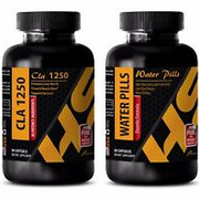 Fat loss pills - CLA – WATER AWAY COMBO - green tea powder
