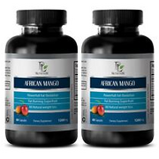 Slim Down with African Mango - Natural Weight Loss Support - 2 Bottles 120 Caps