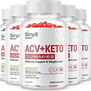 5-Simpli Health Keto ACV Gummies, Weight Loss, Fat Burner, Appetite Suppressant