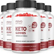 5-Nova Optimal Keto ACV Gummies, Weight Loss, Fat Burner, Appetite Suppressant