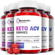 Metabolic Solutions Keto Gummies- Metabolic ACV Gummy Weight Loss OFFICIAL-5Pack