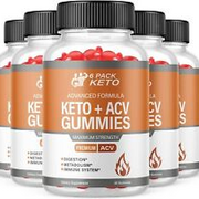 (5-Pack) 6 Pack Keto ACV Gummies, Weight Loss, Fat Burner, Appetite Suppressant