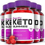 (5 Pack) Exact Fit Keto Gummies - ExactFit Keto ACV Gummies Weight Loss-300 Gums