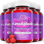 KetoXplode Gummies - KetoXplode ACV Keto Gummies Weight Loss-300 Gums (5 Pack)