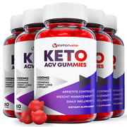 (5 Pack) Ketonaire Gummies - Ketonaire ACV Keto Gummies Weight Loss-300 Gummies