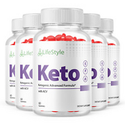 5-Lifestyle Keto ACV Gummies, Weight Loss, Fat Burner, Appetite Suppressant