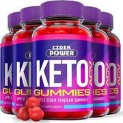 (5 Pack) Cider Power Keto Gummies - Cider Power Keto ACV Gummies For Weight Loss