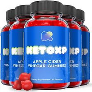 KetoXP ACV Gummies - KetoXP ACV Keto Gummies For Weight Loss, Vegan (5 Pack)