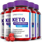 True Ketosis Gummies - True Ketosis ACV Gummys For Weight Loss OFFICIAL - 5 Pack