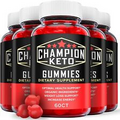 Champion Keto Gummies - Champion Keto ACV Gummies Weight Loss-300 Gums (5 Pack)