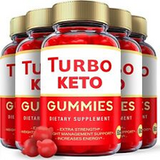 (5 Pack) Turbo Keto ACV Gummies - Vegan Keto Gummies, Weight Loss - 300 Gummies