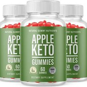 3-Apple Keto Gummies, Weight Loss, Fat Burner, Appetite Suppressant Supplement
