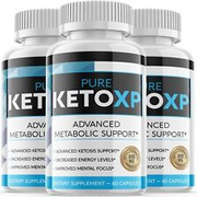 (3 Pack) Pure Keto XP Pills - Support Weight Loss, Helps Fat Burn - 180 Capsules