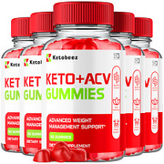 Ketobeez ACV Keto Advanced Weight loss Gummies to Burn Fat for Energy - 5 Pack