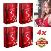 4x MANA Prolean S Excess Fat Burn Slim Control Hunger Natural Dietary Supplement