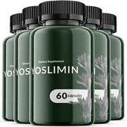 (5 Pack) Yoslimin Capsules - Support Weight Loss, Helps Fat Burn - 300 Capsules