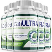 (5 Pack) LeanUltra Keto Capsules - Support Weight Loss & Fat Burn - 300 Pills