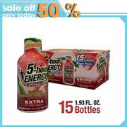 5-hour ENERGY Shot, Extra Strength, Watermelon Dietary Supplement Mega Pack, 1.9