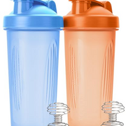 Mr. Pen Shaker-Flaschen für Proteinmischungen, 793.8 g, 2 Stück, Protein-Shaker-Flasche mit Drahtbesenball, Shaker-Becher, Mixer-Flasche, Protein-Shake-Flaschen, Protein-Shake-Flasche,