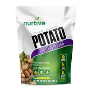 NURTIVE Potato Protein Peptide Powder - Plant-Based, Rich in Nutrients - Peptide Enriched Formula - Ideal for Shakes, Baking & Cooking - Non-GMO & Vegan Friendly - 26 Servings (16 oz / 454g)