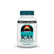 Source Naturals BCAA Branched Chain Amino Acids, Provides Supports The Body’s Muscular Systems* - 60 Capsules