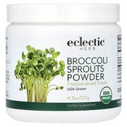 Eclectic Herb, Broccoli Sprouts Powder, Freeze-Dried Fresh, 4.3 oz (122 g)