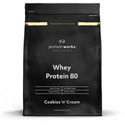 Protein Works - Whey Protein 80 Powder | Low Calorie Protein Shake | Whey Protein Shake | 14 Servings | Cookies 'n' Cream | 500g