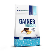 ALLNUTRITION Gainer Delicious Protein Powder | Flavour: Chocolate Peanut Butter | 1000g per Pack | Protein Whey Muscle Build-up Buttermilk Fitness Bodybuilding | Food Supplement