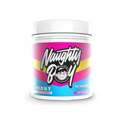 Naughty Boy High Energy Pre Workout Powder with Beta Alanine, Citrulline & Caffeine Supplements for Men & Women Clinically Dosed Energy Drink- 390g/30 Servings (Candy Bubblegum)