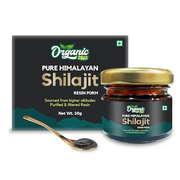Organic Zing Shilajit Resin - Enhances Health, Boosts Stamina - 0.70 oz (20 gm) - Single Pack