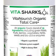 VitaNourish Organic Total Care+ Vitamin C. 300g Complete Vegan Immune Boosting, Alkalising Nourishment Complex. Bio Active Enzymes for Absolute Detoxification & Digestion Support.