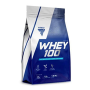 Trec Nutrition WHEY 100 - Vanilla - 900G - Premium Whey Protein Concentrate for Muscle Growth | Fast-Absorbing & Quality Protein Powder with BCAAs and Glutamine (900g, Vanilla)