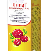 URINAL cranberry juice syrup, 150 ml for infection and inflammation of the urinary tract