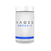 Kaged Muscle Omega 3 Fish Oil Supplements; 3000mg Omega 3 Fatty Acid Supplements with EPA & DHA Ultra-Pure No Fish Burps 60 Softgels