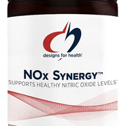 Designs for Health NOx Synergy - Drink Mix Powder to Support Healthy Nitric Oxide Levels - L-Arginine, Creatine, L-Citrulline + More - Pre Workout (30 Servings / 210g)