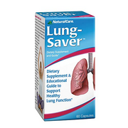 NaturalCare LungSaver for Healthy Clear Lungs, 60 Capsules