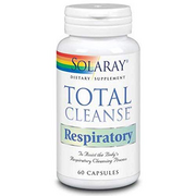 Solaray Total Cleanse Respiratory VCapsules, 60 Count