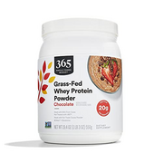 365 by Whole Foods Market, Chocolate Grass Fed Whey Protein, 19.4 Ounce
