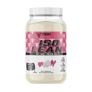 FRONTLINE FORMULATIONS Isolean, 100% Whey Protein Isolate, Fast Absorption, Iso Lean, Low Sugar, Maximize Recovery, 25 Grams Protein, Veteren Owned and Operated (28 Servings, Frosted Animal Cookie)