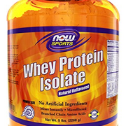 NOW Foods Sports Whey Protein Isolate Natural Unflavored -- 5 lbs