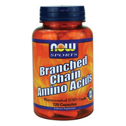Now Foods Branched Chain Amino Acids - 120 Caps 12 Pack