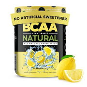 Nutrology BCAA Natural, Plant Based BCAA Powder - Lemonade Flavor (30 Servings) & Orange Coconut Flavor (30 Servings)