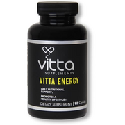 Vitta Supplements Vitta Energy Capsules - Premium Muscle Recovery and Vitality Supplement | Protein, Carbs, Minerals | Helps Boost Energy, Enhance Muscle Growth | 90 Capsules