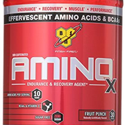 BSN Amino X Endurance & Recovery Powder with 10 Grams of Aminos Per Serving, Flavor: Fruit Punch, 30 Servings