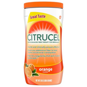 Fiber Powder for Occasional Constipation Relief, Orange Flavor - 30 Ounces