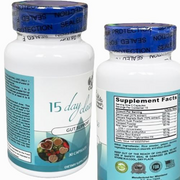 15 Day Gut Cleanse, Gut and Colon Support Detox,15 Day Cleanse, for Men and Women, 30 Capsules